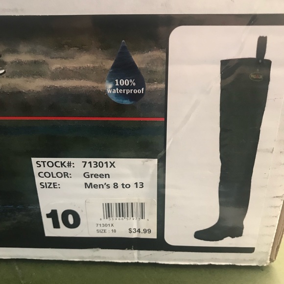 pro line pvc hip waders